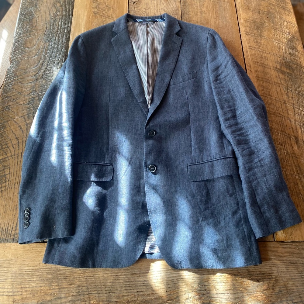 Banana Republic slim fit suit jacket blazer